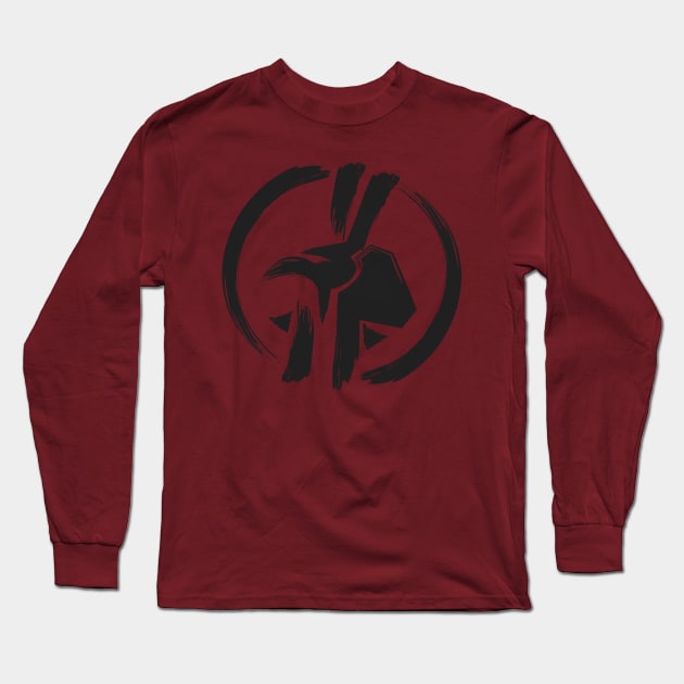 Lord Seth Symbol Paint Stroke Long Sleeve T-Shirt by shellysom91